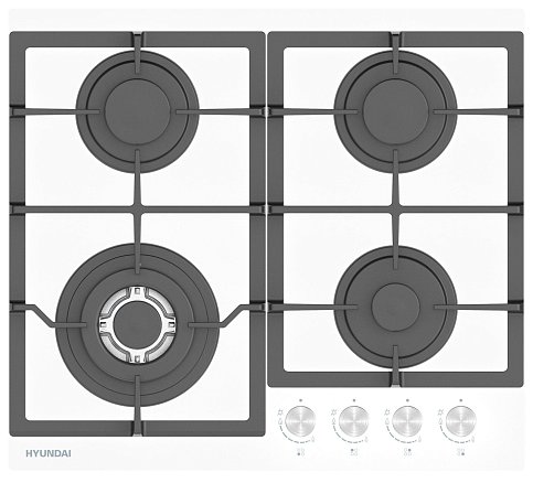 Газовая варочная поверхность Hyundai HHG 6436 WG