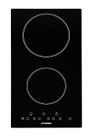 Индукционная варочная поверхность Hyundai HHI 3750 BG 2-х комф.