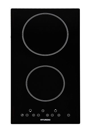 Индукционная варочная поверхность Hyundai HHI 3750 BG 2-х комф.