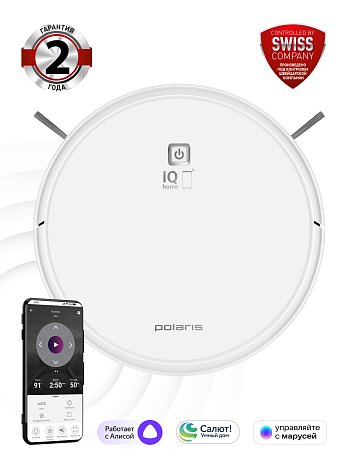 Робот-пылесос Polaris PVCR 1050 IQ Home Aqua